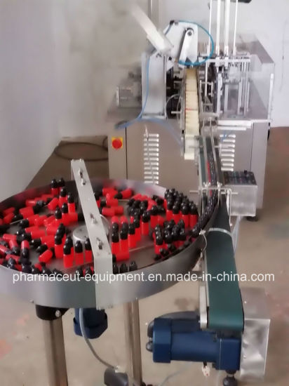 Máquina de cartoning automática de 10 ml de botella (capacidad 80-100pcs/min)