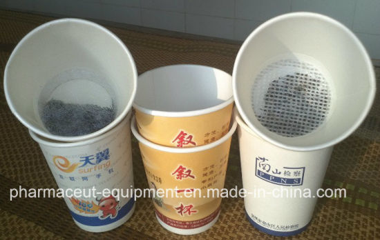 Máquina para fabricar vasos de papel ocultos para café y té de 2 cabezas (BS-828)