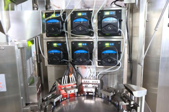 Njp260 Máquina automática de llenado de cápsulas líquidas de pellets en polvo con GMP