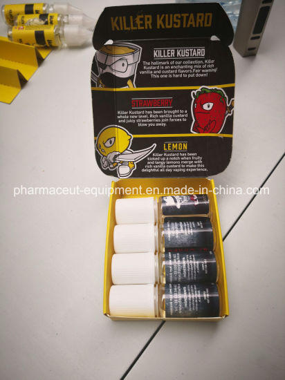 Máquina de llenado y sellado de botellas de cigarrillos electrónicos de 10 ml