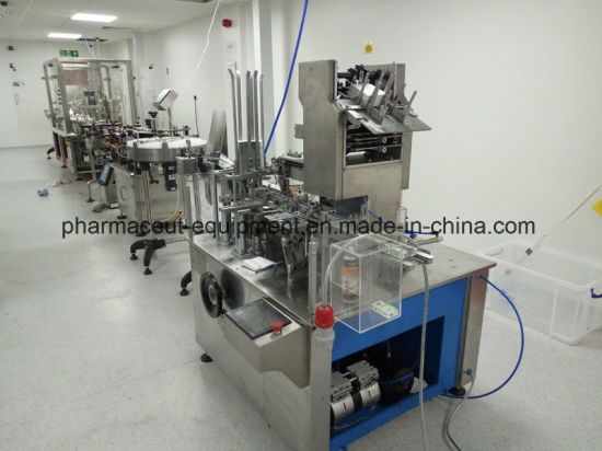 Smz -125 Empaquetadora del sellador del cartón de la caja de la botella para los estándares de GMP