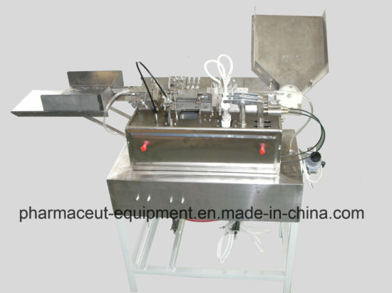 Máquina de llenado de belleza de ampollas de vidrio de 1-2 ml con piezas de llenado de jeringa (AFS-2)