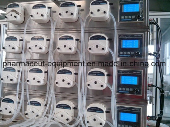 Máquina de llenado y sellado de ampollas de plástico de alta velocidad y máquina de etiquetado