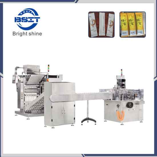 Línea de máquina de producción de embalaje de bolsas de bolsitas de múltiples líneas para granos (DXDK900A)