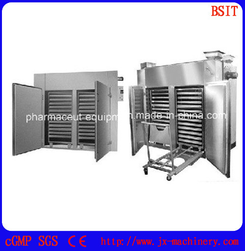 CT-C GMP Circulación de aire caliente Horno de secado para alimentos granulados y polvo 