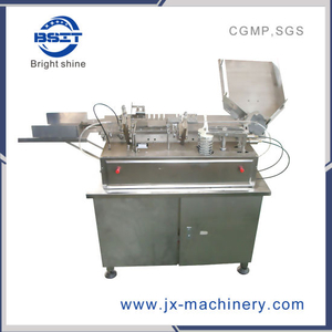 Máquina de llenado y sellado de tubos de ampolla de trefilado de aceite de oliva con control PLC (AFS-2)