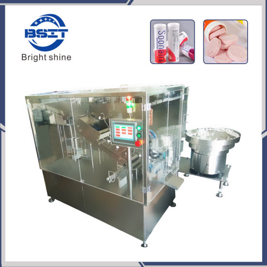 Máquina envasadora de tabletas efervescentes de bebidas energéticas / Máquina envasadora de tubos de llenado de tabletas (BSP40A)