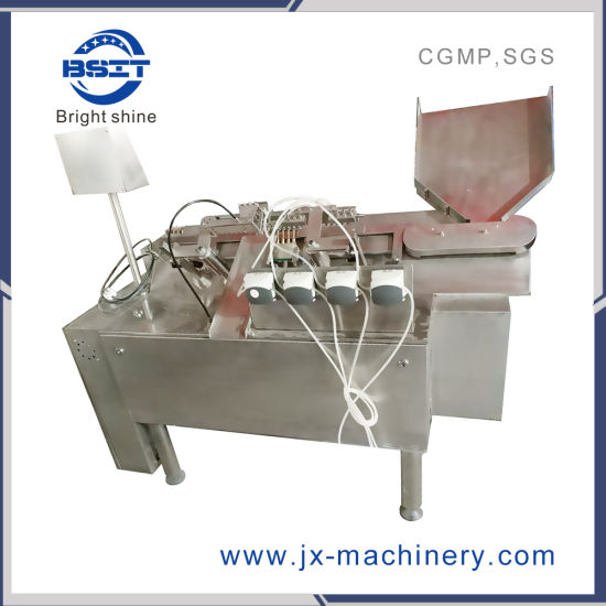 Máquina de llenado y sellado de ampollas de vidrio Beauty con sistema de jeringa (AFS-4)