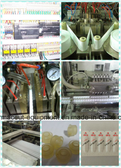 Máquina automática de fabricación de termoformado de botellas de supositorio de glicerina vacías (ZS-U)