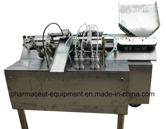 Venta caliente 10ml cara máquina de sellado de llenado de ampollas cosméticas con bomba peristáltica (AFS-4)