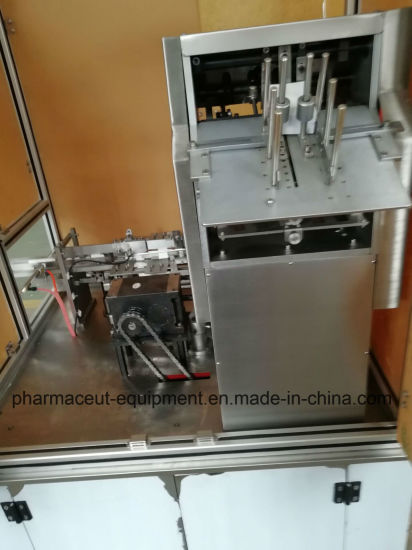 Máquina envasadora de envases de botellas automática horizontal con control PLC (BSM125)