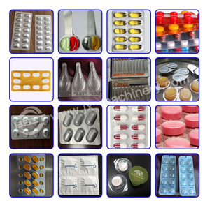 Máquina empacadora de blíster de fabricación farmacéutica de línea de montaje de tabletas / cápsulas / píldoras