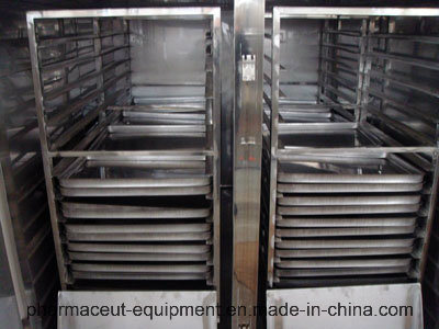 Máquina de horno secador circular de aire caliente de acero inoxidable SUS304 (CT-C-I) Cumplir con GMP