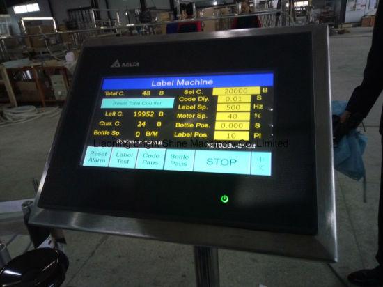 Máquina automática de etiquetas de buena calidad con certificado CE para botella de colirio 5-20