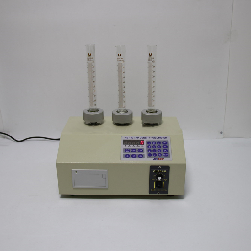 Probador de densidad de grifo de vibración a granel bhy-100 auto polvo de leche con impresora